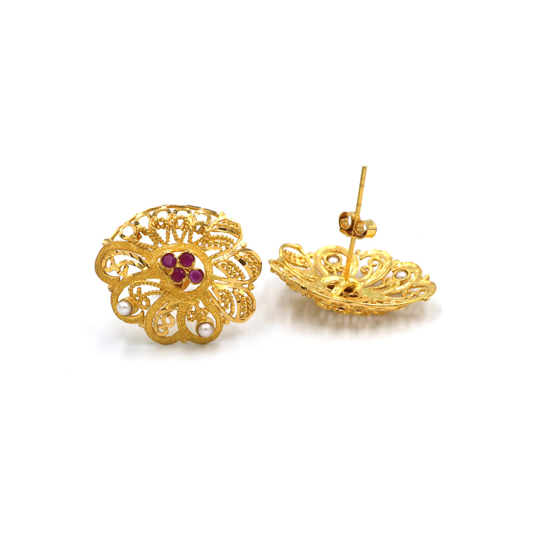 21K Gold Earrings BG80005921 GoldGift