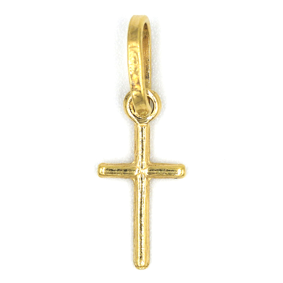 18K Gold Cross Pendant bg80009208