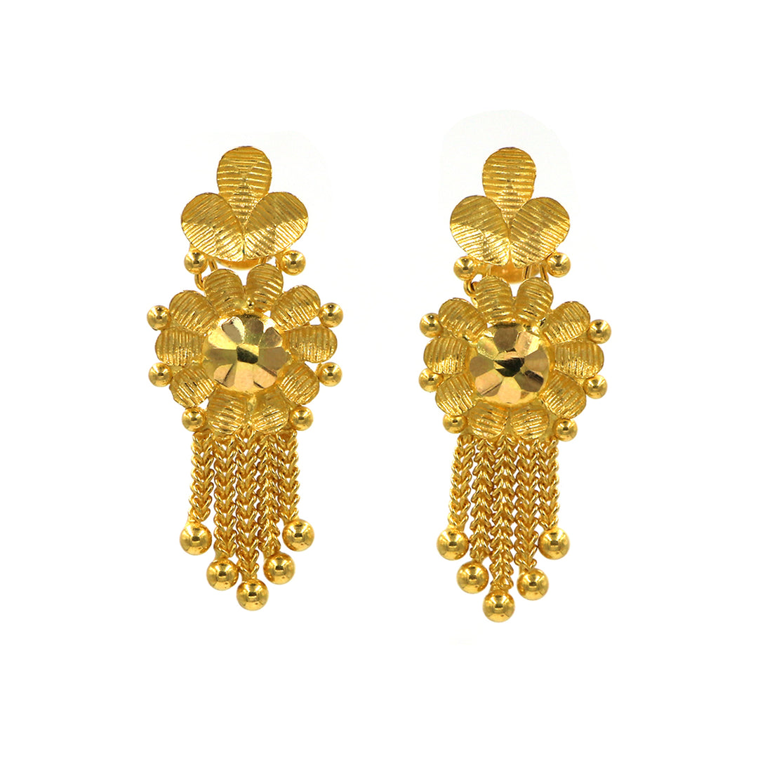 22K Gold Earrings BG80010657 GoldGift