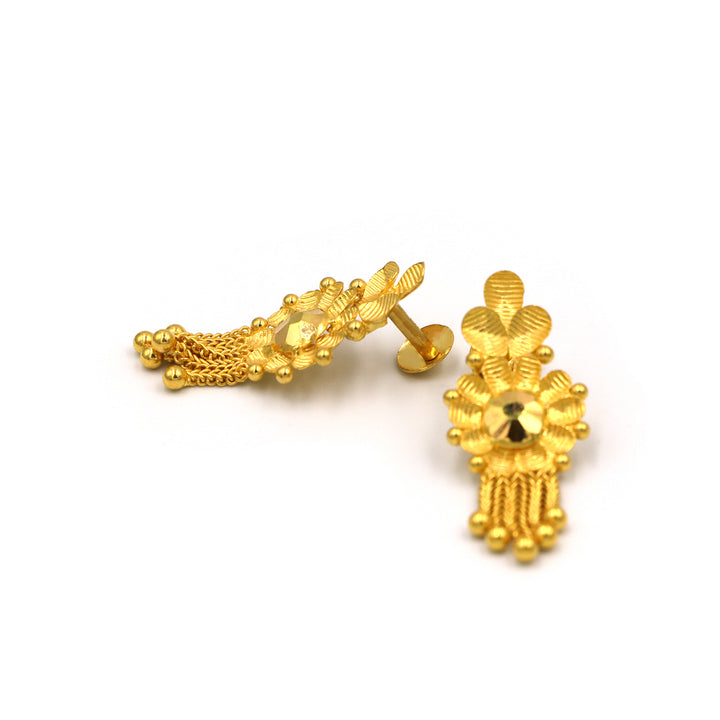 22K Gold Earrings BG80010657 GoldGift