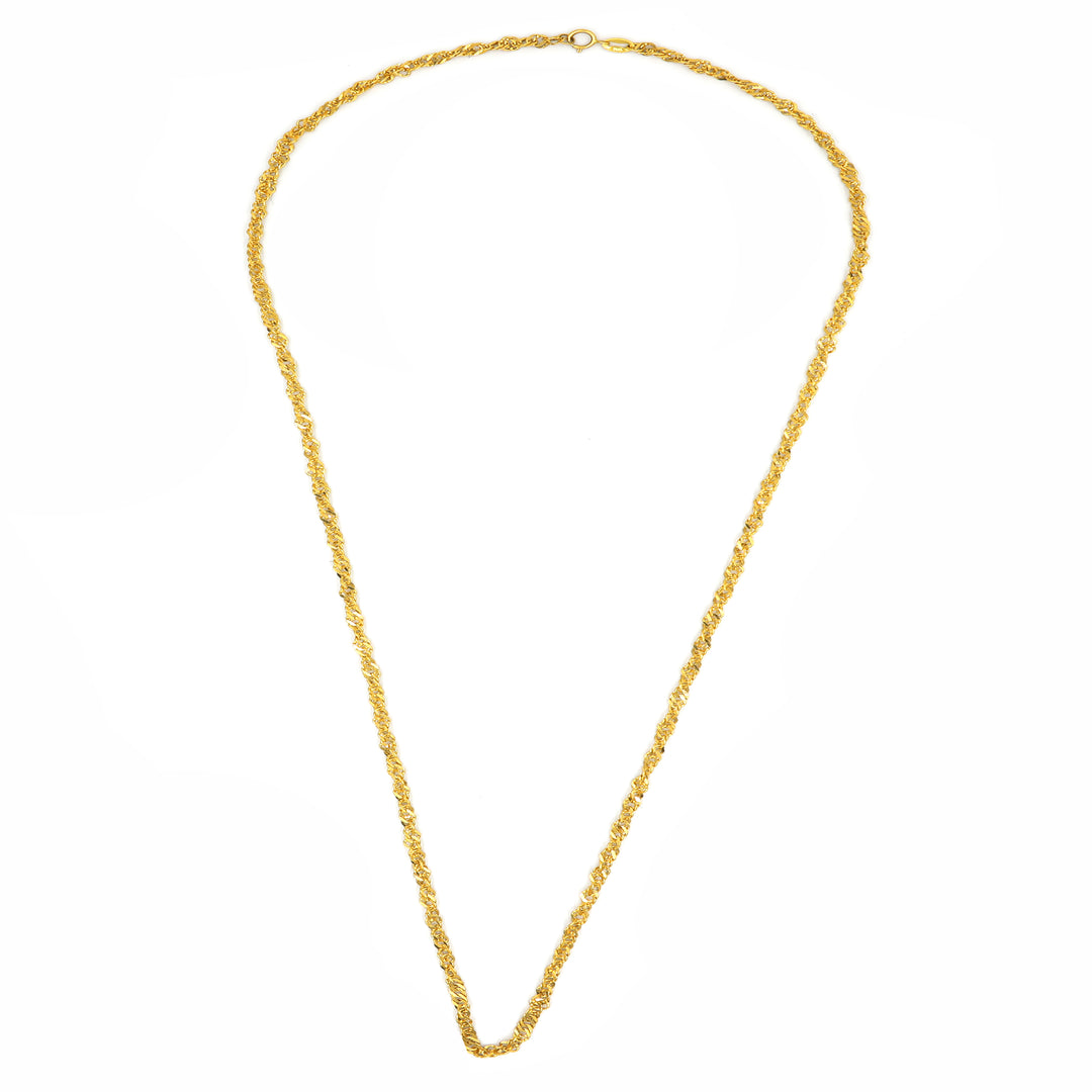 22K Gold Byzantine Chain Necklace