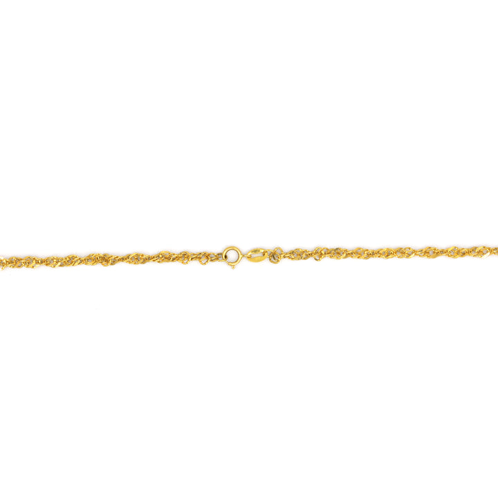 22K Gold Byzantine Chain Necklace