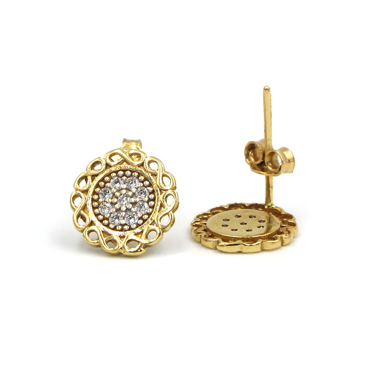 18K Gold Earrings BG80013830