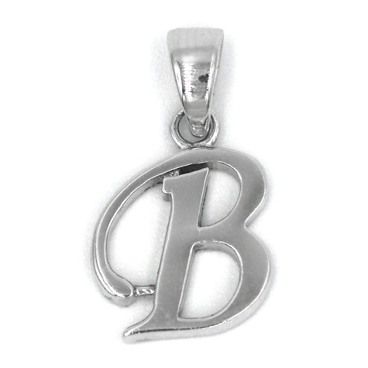 Silver Letter B