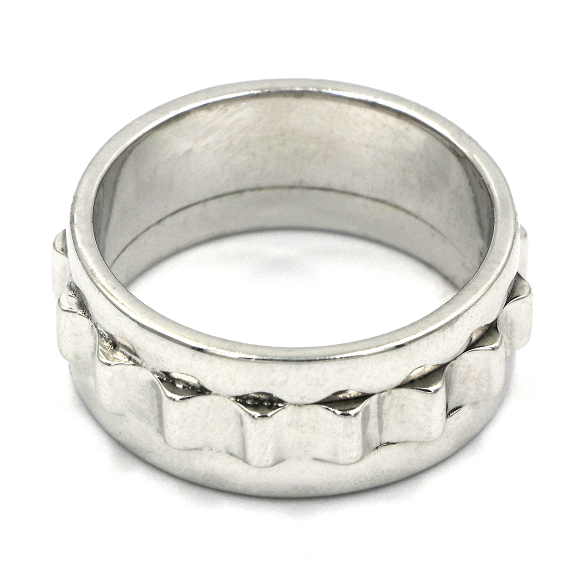 Pure silver ring store for men